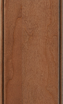 Wellborn Cabinet Sample Chip in Cherry and Character Cherry with Nutmeg Java finish.