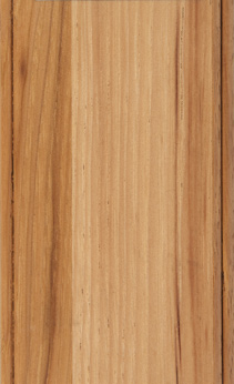 Wellborn Cabinet Sample Chip in Hickory with Honey Java finish.