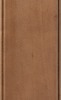 Wellborn Cabinet Sample Chip in Maple and Character Maple with Nutmeg Java finish.