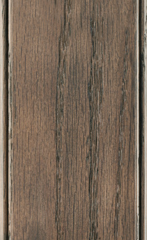 Wellborn Cabinet Sample Chip in Oak with Castle Charcoal finish.