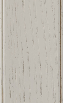 Wellborn Cabinet Sample Chip in Oak with Dove Slate finish.