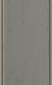 Wellborn Cabinet Sample Chip in Oak with Willow Slate finish.