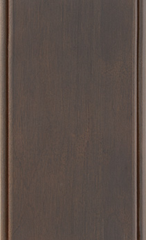 Wellborn Cabinet Sample Chip in Cherry and Character Cherry with Gauntlet Java finish.