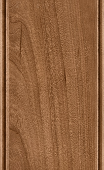 Wellborn Cabinet Sample Chip in Cherry and Character Cherry with River Rock Charcoal finish.