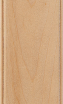 Wellborn Cabinet Sample Chip in Character Maple and Maple with Light Slate finish.