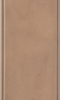 Wellborn Cabinet Sample Chip in Character Maple and Maple with Oatmeal Slate finish.