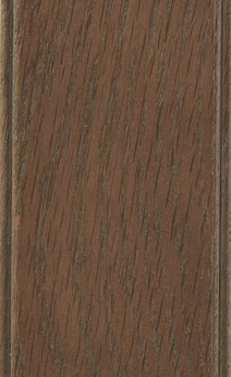 Wellborn Cabinet Sample Chip in Oak with Drift Slate finish.