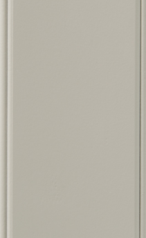 Wellborn Cabinet Sample Chip in Medium Density Fiberboard with Dove Pewter finish.