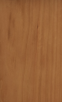 Wellborn Cabinet Sample Chip in Cherry and Character Cherry with Natural finish.