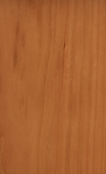 Wellborn Cabinet Sample Chip in Cherry and Character Cherry with Natural finish.