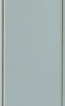 Wellborn Cabinet Sample Chip in Medium Density Fiberboard with Aqua Java finish.