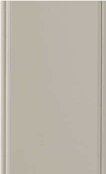 Wellborn Cabinet Sample Chip in Medium Density Fiberboard with Dove Pewter finish.