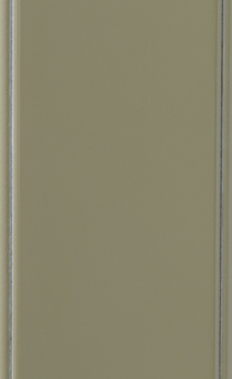 Wellborn Cabinet Sample Chip in Medium Density Fiberboard with Olive Pewter finish.