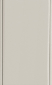 Wellborn Cabinet Sample Chip in Medium Density Fiberboard with Alabaster finish.