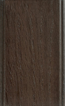 Wellborn Cabinet Sample Chip in Oak with Peppermill finish.