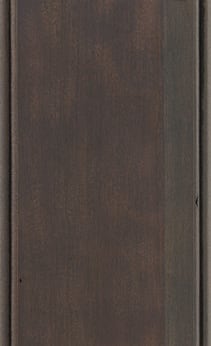 Wellborn Cabinet Sample Chip in Cherry and Character Cherry with Gauntlet Charcoal finish.