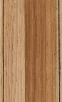 Wellborn Cabinet Sample Chip in Hickory with Light Java finish.