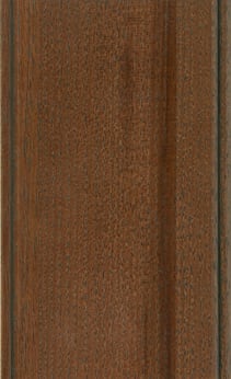 Wellborn Cabinet Sample Chip in Hickory with Sable Charcoal finish.