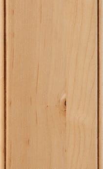 Wellborn Cabinet Sample Chip in Maple and Character Maple with Honey Java finish.