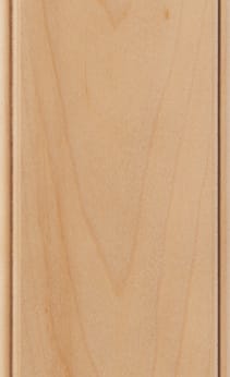 Wellborn Cabinet Sample Chip in Character Maple and Maple with Light Slate finish.