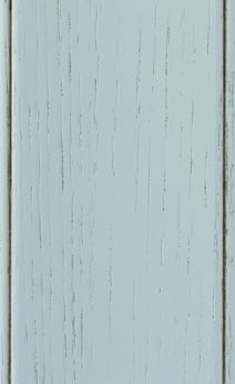 Wellborn Cabinet Sample Chip in Oak with Aqua Java finish.