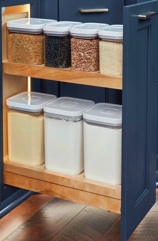 container storage pullout