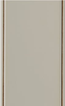 Wellborn Cabinet Sample Chip in Medium Density Fiberboard with Dove Java finish.