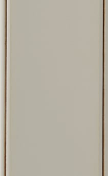 Wellborn Cabinet Sample Chip in Medium Density Fiberboard with Dove Java finish.