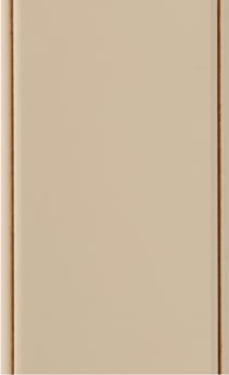 Wellborn Cabinet Sample Chip in Medium Density Fiberboard with Pebble Java finish.