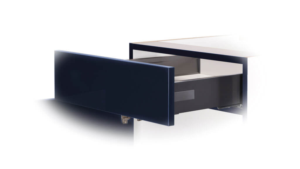 frameless drawer construction