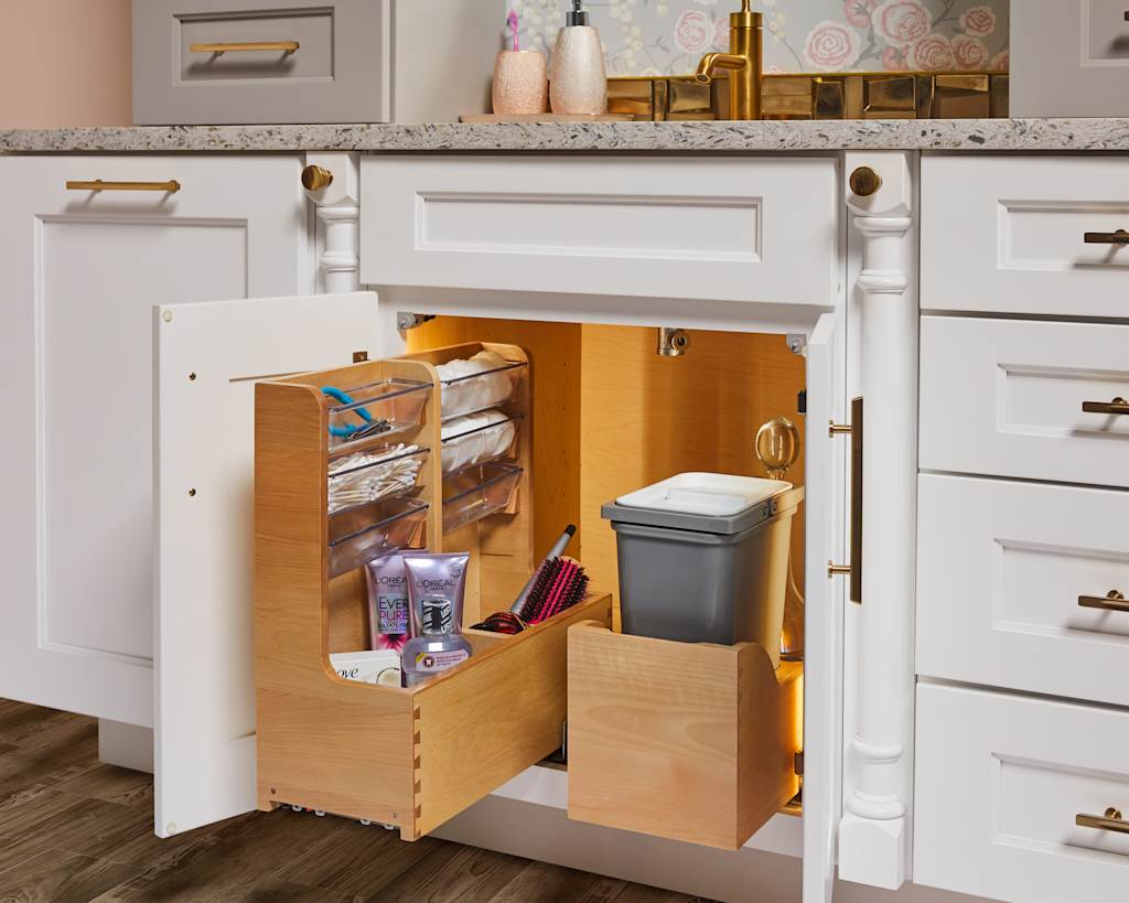 under sink storage pull-out organizer