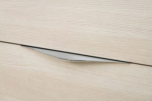 Bel-Air is Decorative Laminate Veneer Door door group with a Slab cabinet door from Wellborn Cabinet.