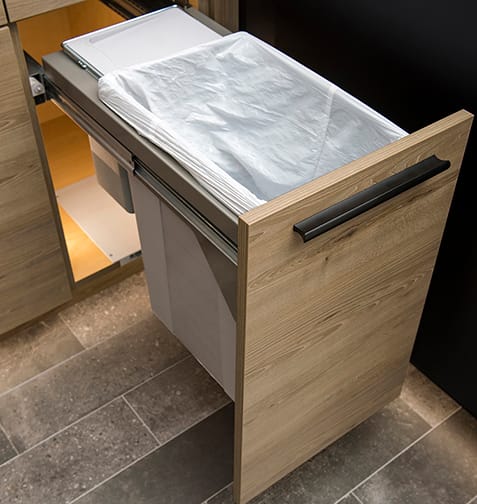 Bel-Air is Decorative Laminate Veneer Door door group with a Slab cabinet door from Wellborn Cabinet.