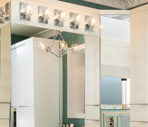 Vista is Metal Door door group with a  metal cabinet door from Wellborn Cabinet.