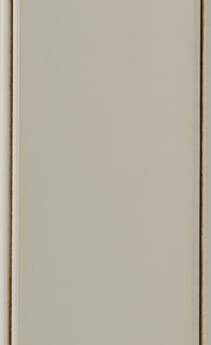 Wellborn Cabinet Sample Chip in Medium Density Fiberboard with Dove Java finish.