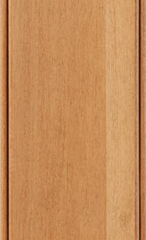 Wellborn Cabinet Sample Chip in Maple and Character Maple with Ginger Java finish.