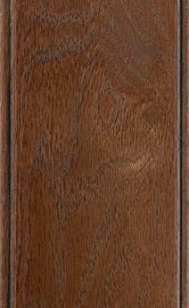 Wellborn Cabinet Sample Chip in Oak with Sable Charcoal finish.