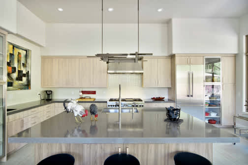 Arcadia is Decorative Laminate Veneer Door door group with a Slab cabinet door from Wellborn Cabinet.