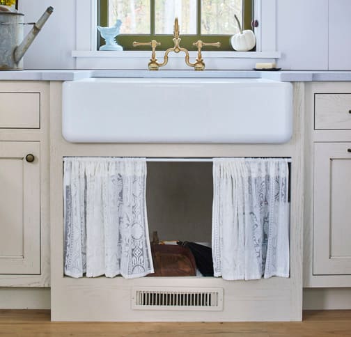 These Beige and Light cabinets for the 2020 Idea House, Residential Home, and Southern Living home were provided by Wellborn Cabinet, Inc.