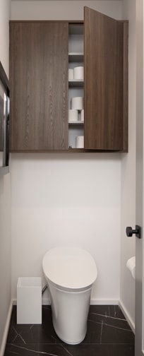 Arcadia is Decorative Laminate Veneer Door door group with a Slab cabinet door from Wellborn Cabinet.