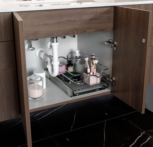 Arcadia is Decorative Laminate Veneer Door door group with a Slab cabinet door from Wellborn Cabinet.