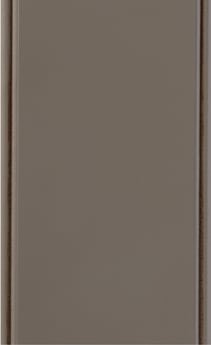 Wellborn Cabinet Sample Chip in Medium Density Fiberboard with Mink Gray Java finish.