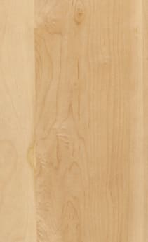 Wellborn Cabinet Sample Chip in Character Maple and Maple with Light finish.