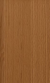 Wellborn Cabinet Sample Chip in Oak with Ginger finish.