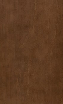 Wellborn Cabinet Sample Chip in Maple and Character Maple with Sable finish.