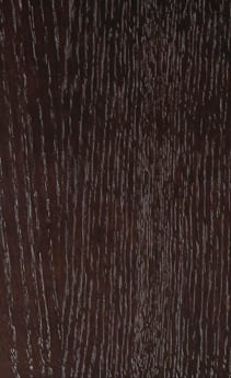 Wellborn Cabinet Sample Chip in Hickory with Espresso finish.