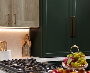 Morristown and Chelsea is Decorative Laminate Veneer Door door group with a Square and Recessed cabinet door from Wellborn Cabinet.