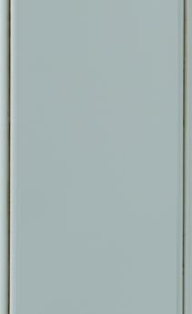 Wellborn Cabinet Sample Chip in Medium Density Fiberboard with Aqua Java finish.