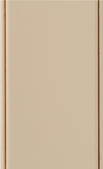 Wellborn Cabinet Sample Chip in Medium Density Fiberboard with Pebble Java finish.