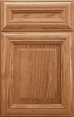 Savannah is Wood Door door group with a Raised and Square cabinet door from Wellborn Cabinet.